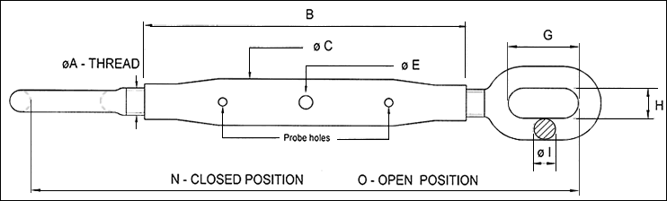 high load rigging screw pattern 300