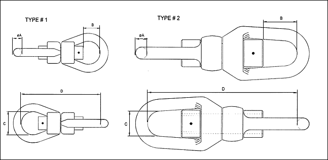 bow bow swivel pattern 12