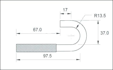 ladder tie pattern 41/0